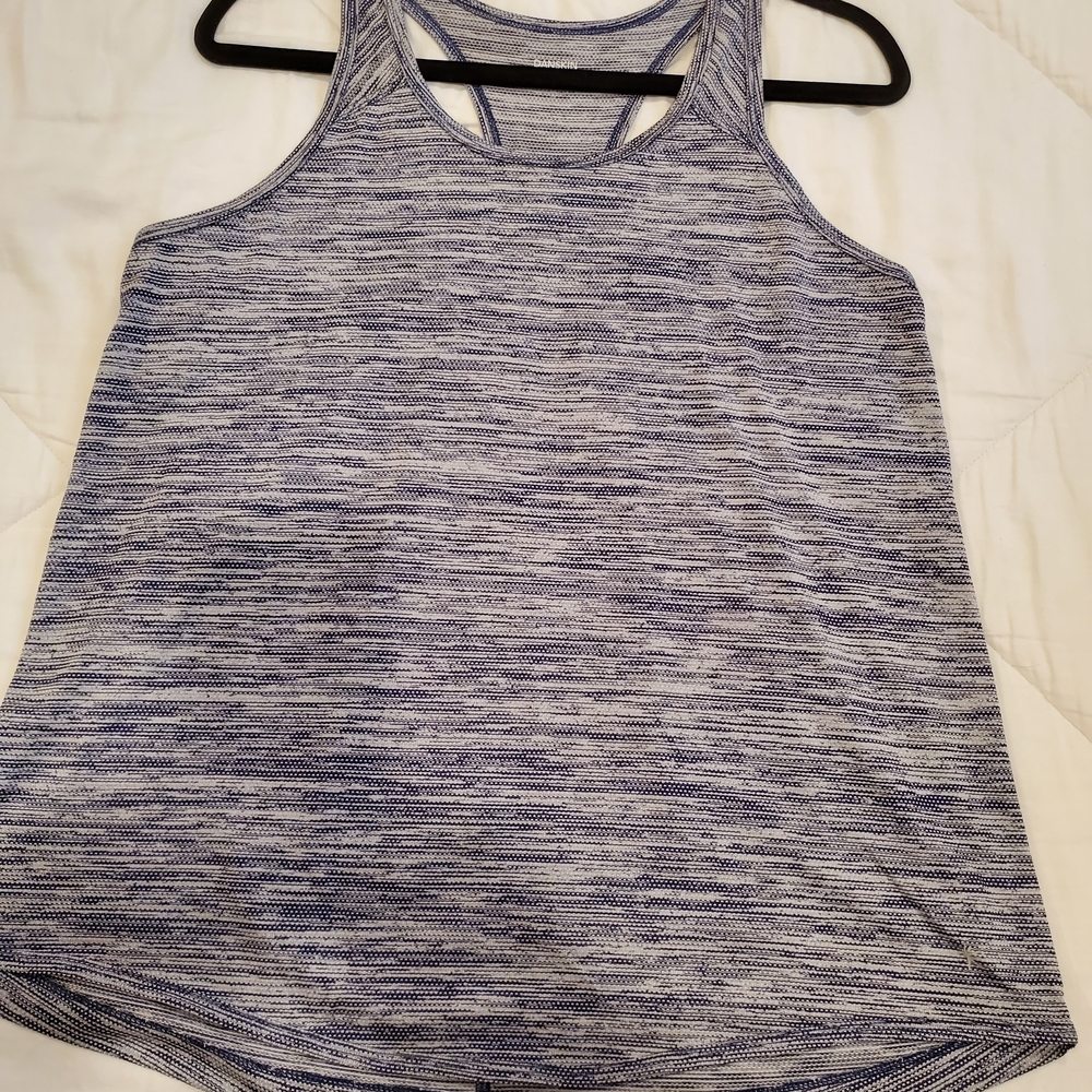 Danskin Relaxed Gray Sleeveless Tank Top